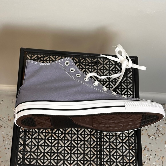Converse Chuck Taylor All Star High Top Sneakers‎ Mens 10.5 Stingray Grey NWB - Picture 6 of 6